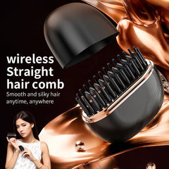 Mini Hair Straightener, Portable Hair Straighteners Brush