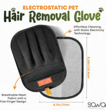Pet Hair Removal Glove for Cats & Dogs,